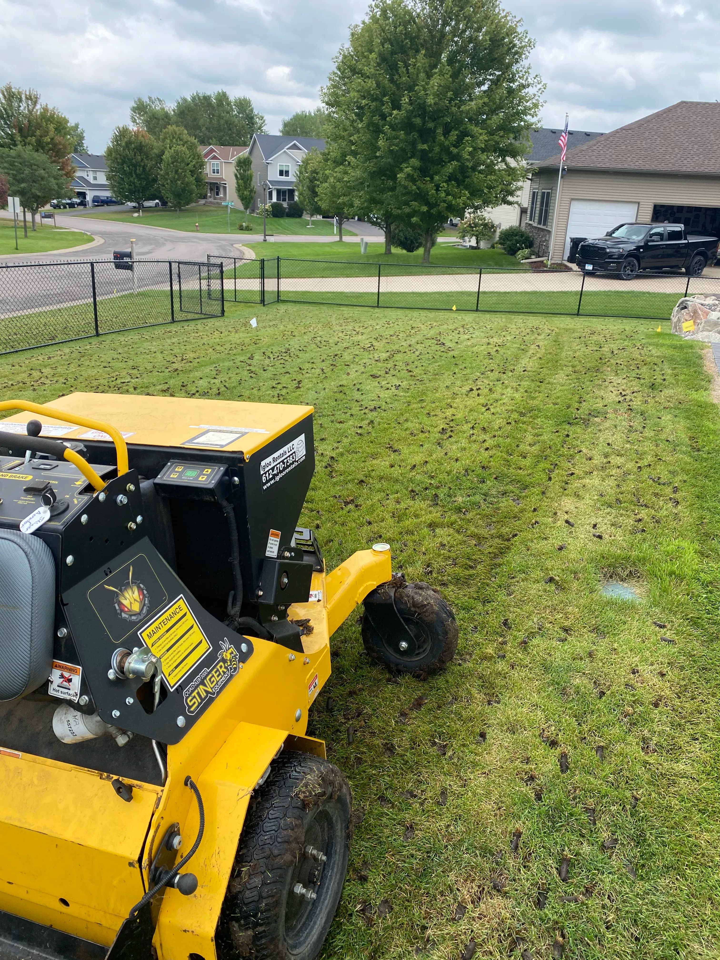 Project Fall Core Aeration Spots Still Available This Week image