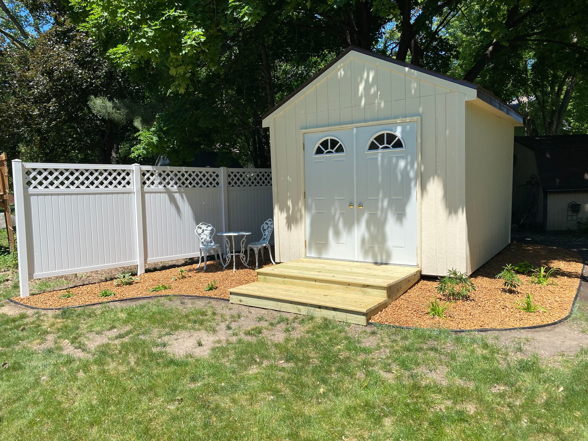 Shed Landscaping Done Right in Maple Grove image