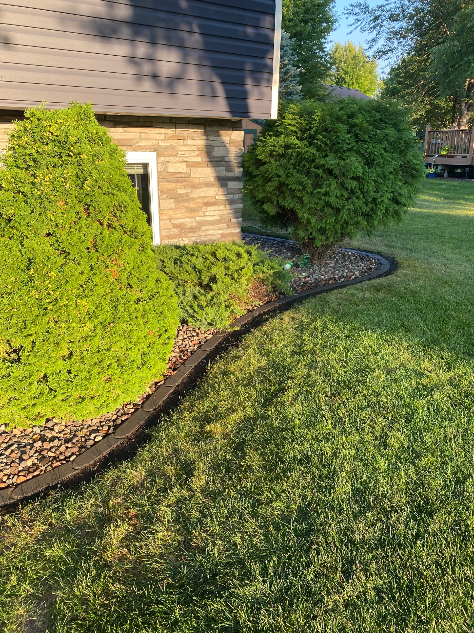 Landscape Bed Edging Upgrade with Bullet Edgers image