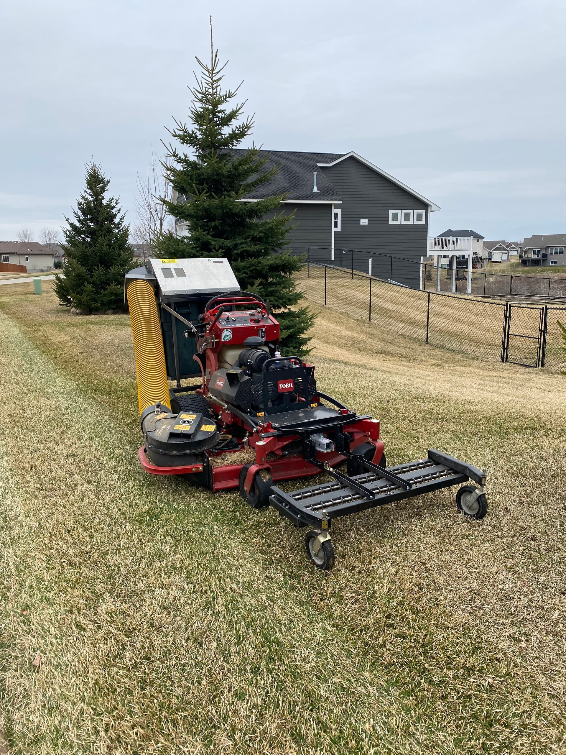 Spring Dethatching Spots Are Still Open image